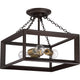 Quoizel - Brook Hall Semi Flush Mount - Lights Canada