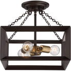 Quoizel - Brook Hall Semi Flush Mount - Lights Canada
