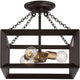 Quoizel - Brook Hall Semi Flush Mount - Lights Canada