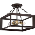Quoizel - Brook Hall Semi Flush Mount - Lights Canada