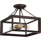 Quoizel - Brook Hall Semi Flush Mount - Lights Canada