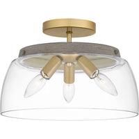 Burkett Semi Flush Mount