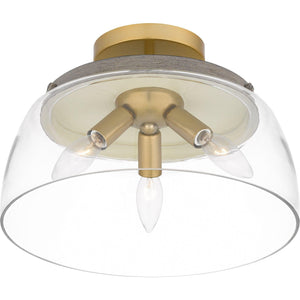 Quoizel - Burkett Semi Flush Mount - Lights Canada