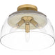 Quoizel - Burkett Semi Flush Mount - Lights Canada