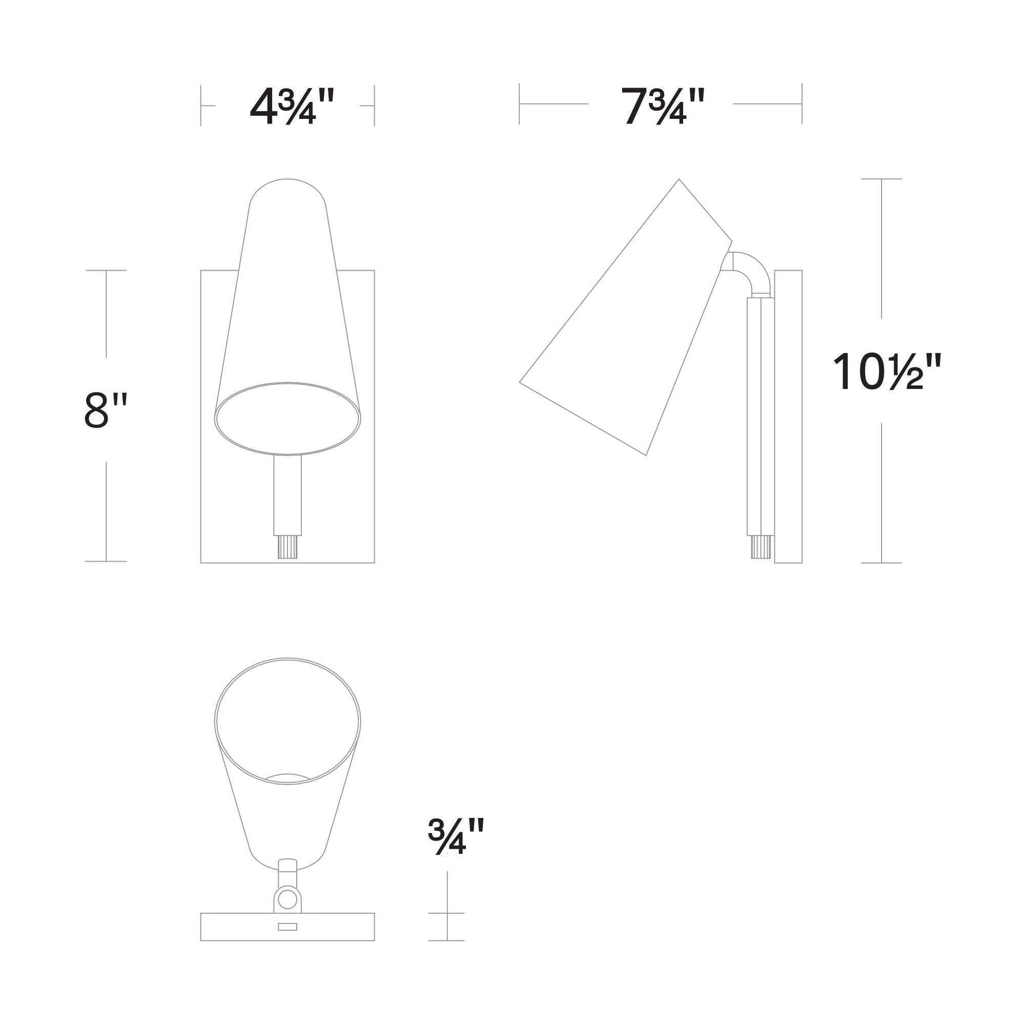 Modern Forms - Stylus 11" LED Reading Light - Lights Canada