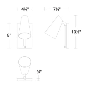 Modern Forms - Stylus 11" LED Reading Light - Lights Canada