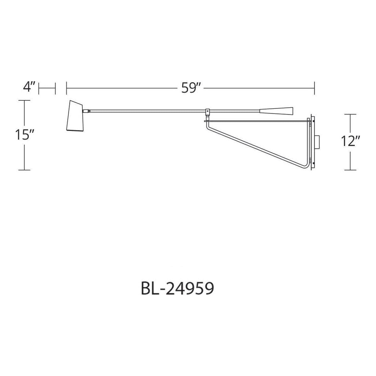 Modern Forms - Stylus 15" LED Swing Arm Light - Lights Canada