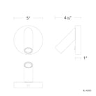 Modern Forms - Aspire 5" LED Reading Light - Lights Canada