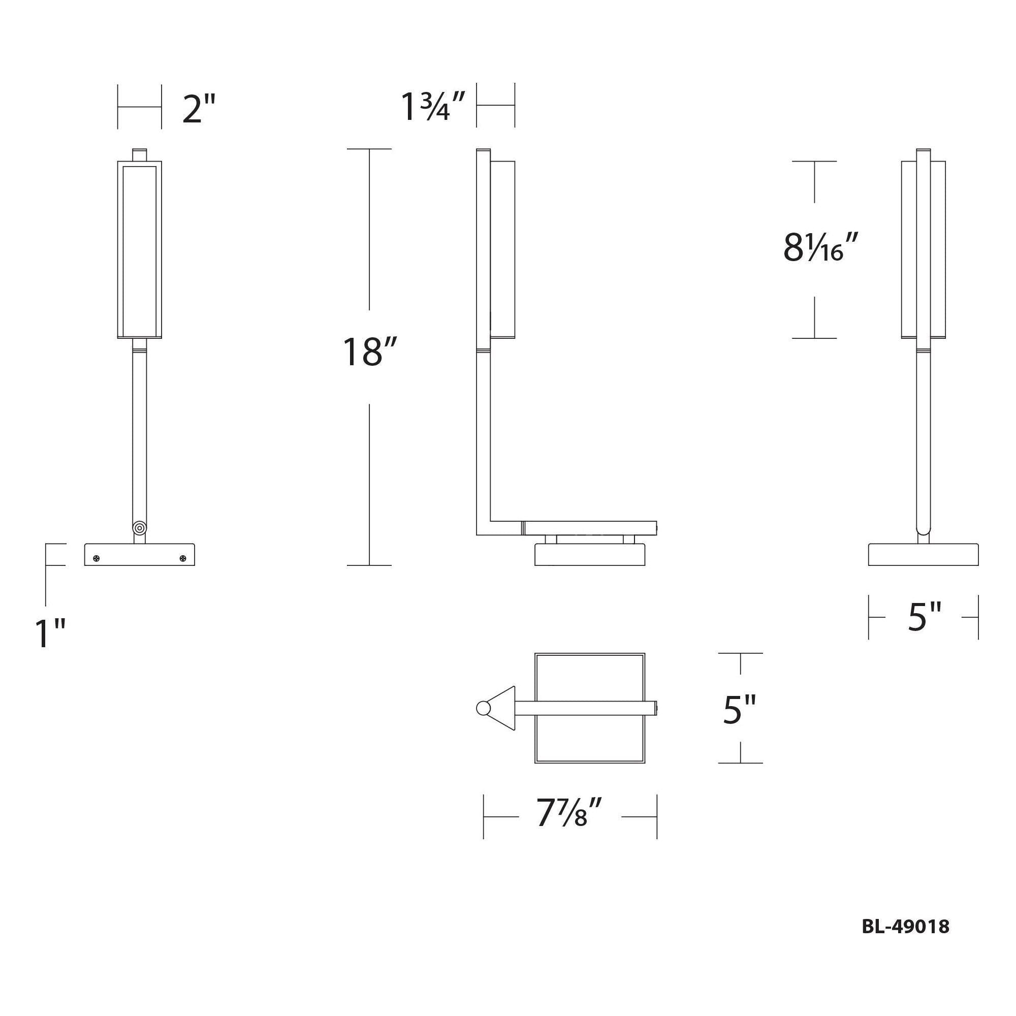 dweLED - Eero 7.9" LED Reading Light - Lights Canada