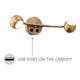 dweLED - Duplex 20" 2-Light LED Reading Light - Lights Canada
