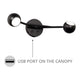 dweLED - Duplex 20" 2-Light LED Reading Light - Lights Canada