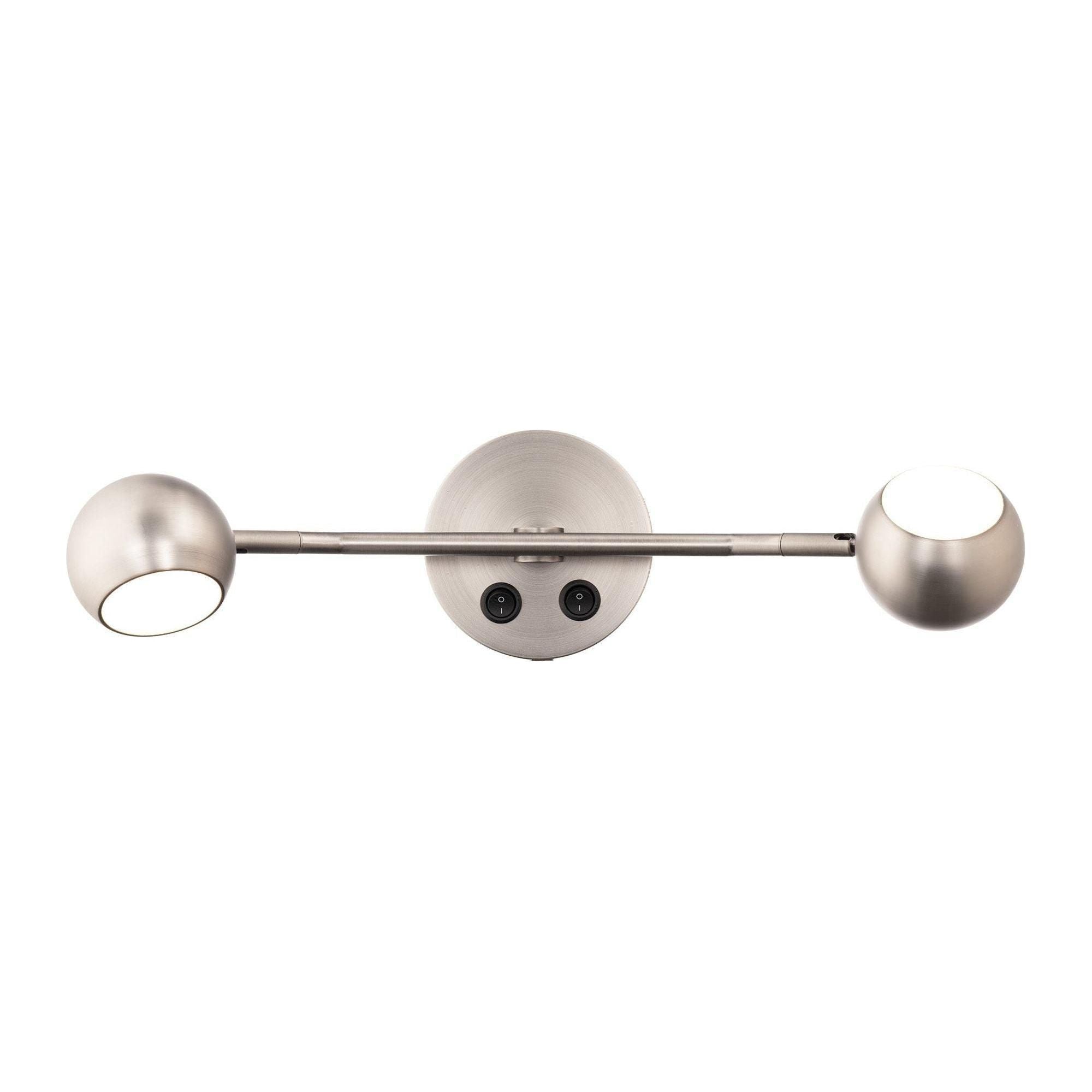 dweLED - Duplex 20" 2-Light LED Reading Light - Lights Canada