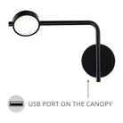 dweLED - Elbo 9.3" LED Reading Light - Lights Canada