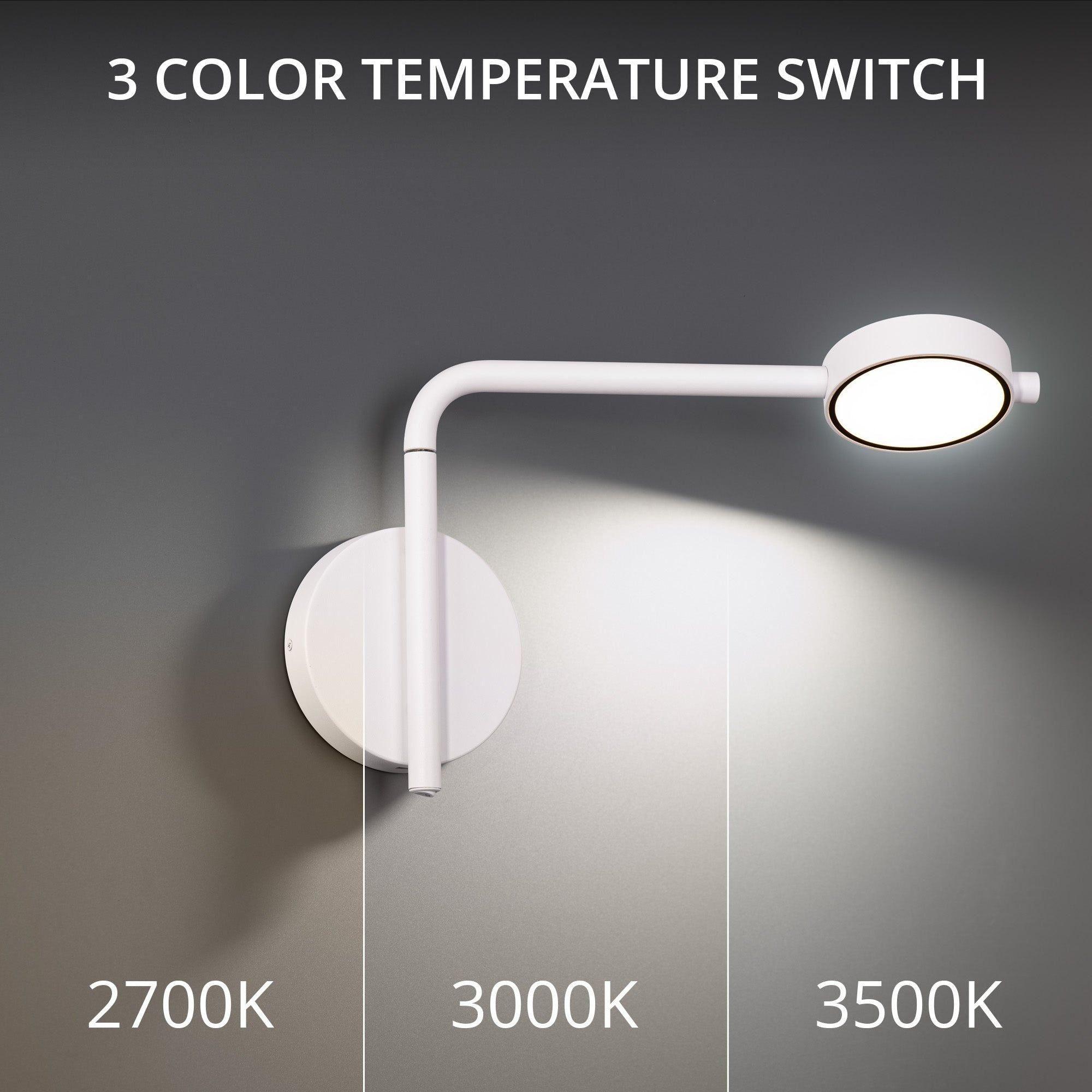 dweLED - Elbo 9.3" LED Reading Light - Lights Canada