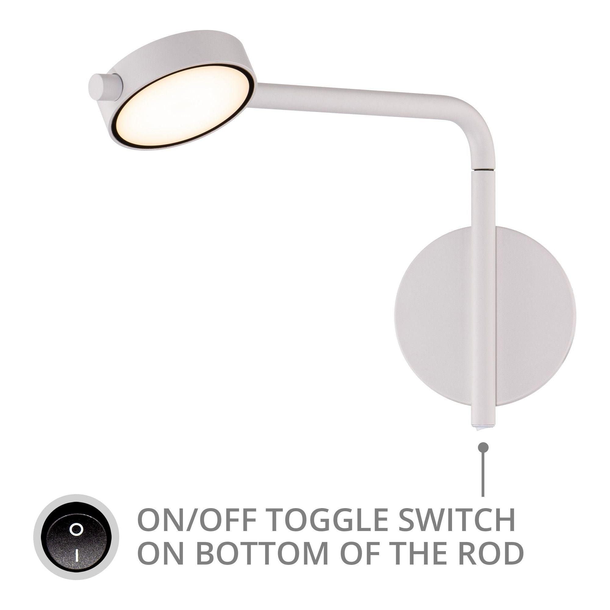 dweLED - Elbo 9.3" LED Reading Light - Lights Canada