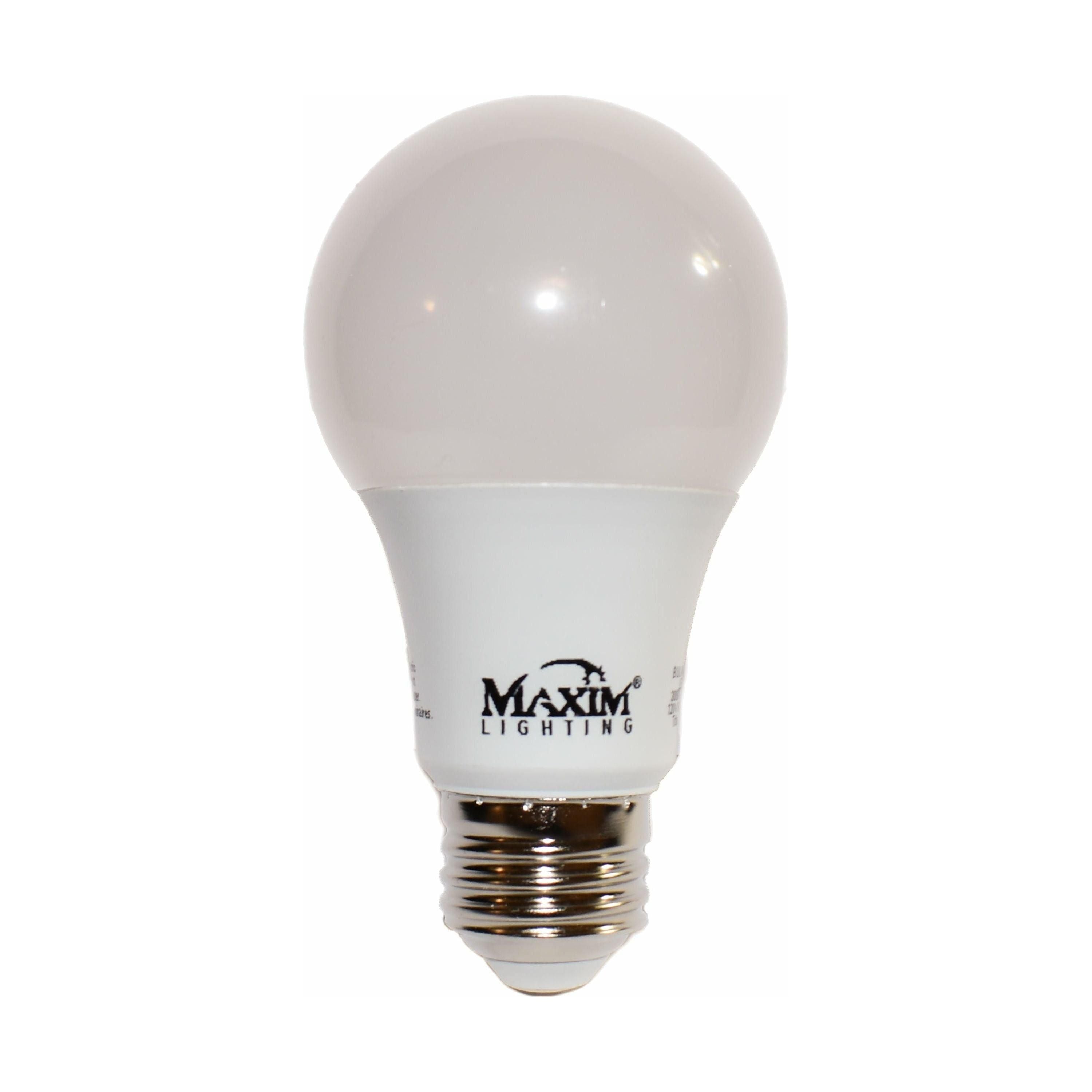 Maxim Lighting - 12W Dimmable LED E26 FT 3000K 120V CRI>=90 Bulb - Lights Canada