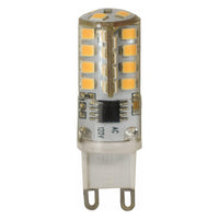 2.3W LED G9 3000K 120V Bulb Clear