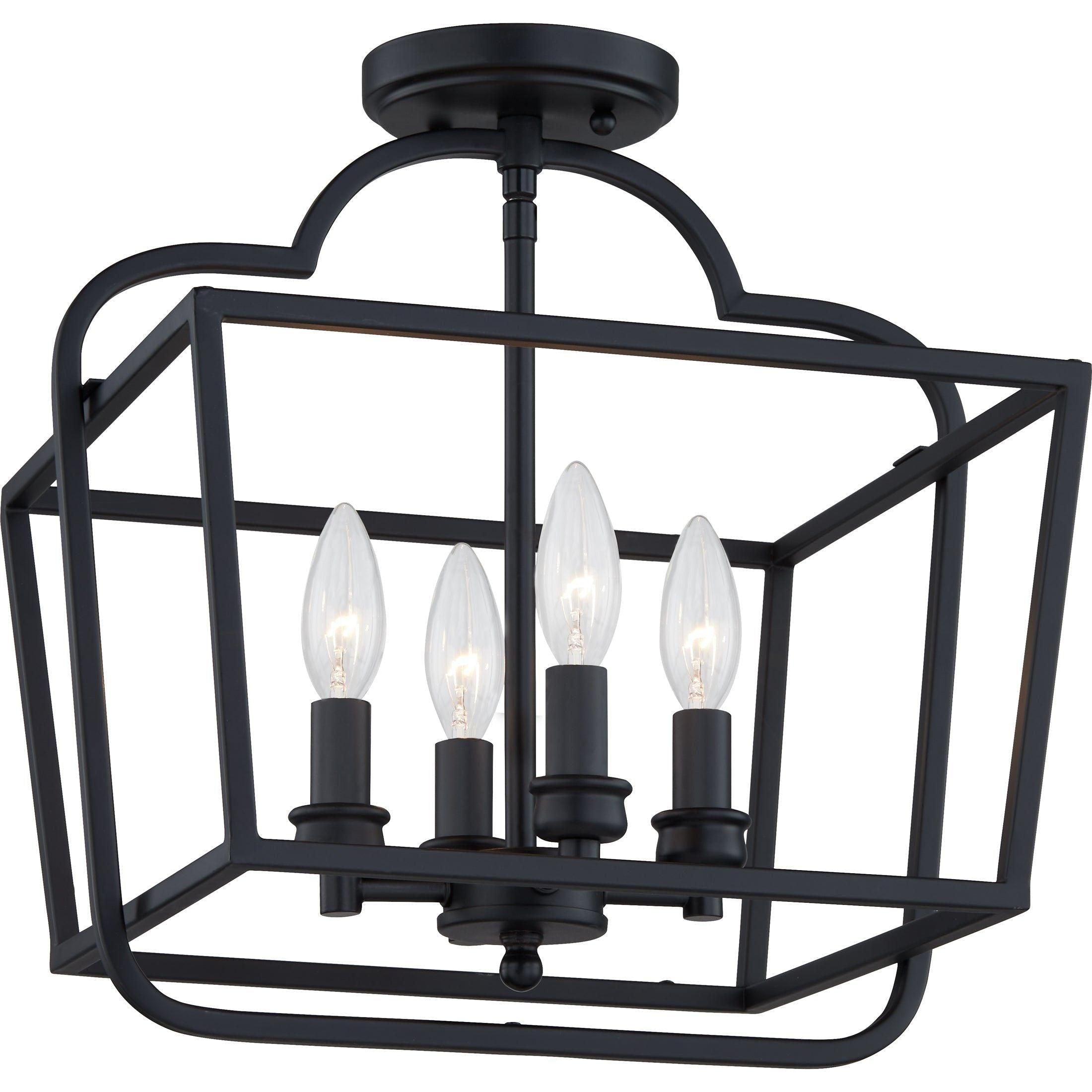 Quoizel - Blanche Semi Flush Mount - Lights Canada