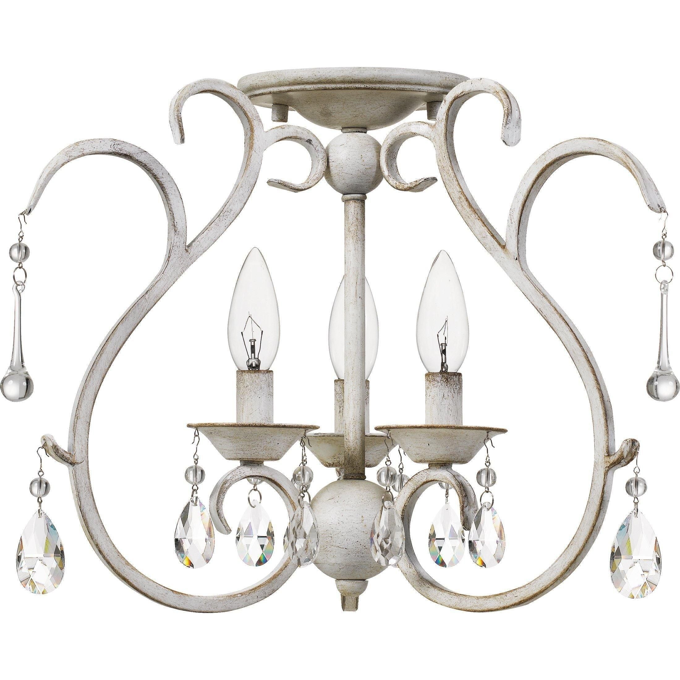 Quoizel - Blanca Semi Flush Mount - Lights Canada