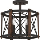 Quoizel - Baron Semi Flush Mount - Lights Canada