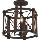Quoizel - Baron Semi Flush Mount - Lights Canada
