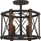 Quoizel - Baron Semi Flush Mount - Lights Canada