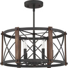 Quoizel - Baron Semi Flush Mount - Lights Canada