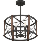 Quoizel - Baron Semi Flush Mount - Lights Canada
