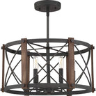 Quoizel - Baron Semi Flush Mount - Lights Canada