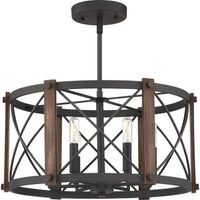 Baron Semi Flush Mount