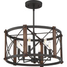 Quoizel - Baron Semi Flush Mount - Lights Canada