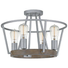 Quoizel - Brockton Semi Flush Mount - Lights Canada
