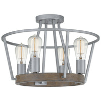 Brockton Semi Flush Mount