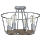 Quoizel - Brockton Semi Flush Mount - Lights Canada