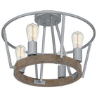 Quoizel - Brockton Semi Flush Mount - Lights Canada