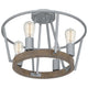 Quoizel - Brockton Semi Flush Mount - Lights Canada