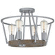 Quoizel - Brockton Semi Flush Mount - Lights Canada