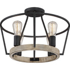 Quoizel - Brockton Semi Flush Mount - Lights Canada