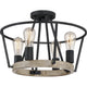 Quoizel - Brockton Semi Flush Mount - Lights Canada