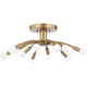 Troy - Tristan 12-Light Semi Flush Mount - Lights Canada