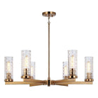 Matteo - Weaver 6-Light Chandelier - Lights Canada