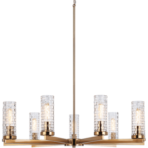 Matteo - Weaver 9-Light Chandelier - Lights Canada