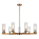 Matteo - Weaver 9-Light Chandelier - Lights Canada