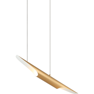 Matteo - Stylus 2-Light Linear Suspension - Lights Canada