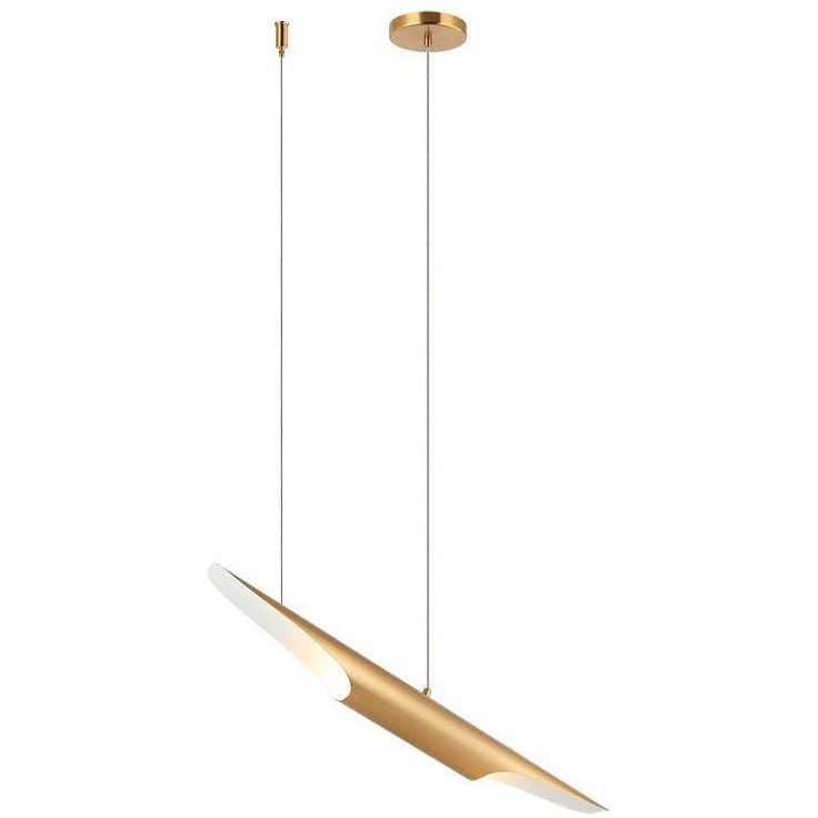 Matteo - Stylus 2-Light Linear Suspension - Lights Canada