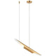 Matteo - Stylus 2-Light Linear Suspension - Lights Canada