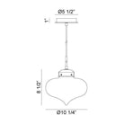 Matteo - Irresistible Organic Charm Mini Pendant - Lights Canada