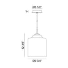 Matteo - Irresistible Organic Charm Mini Pendant - Lights Canada