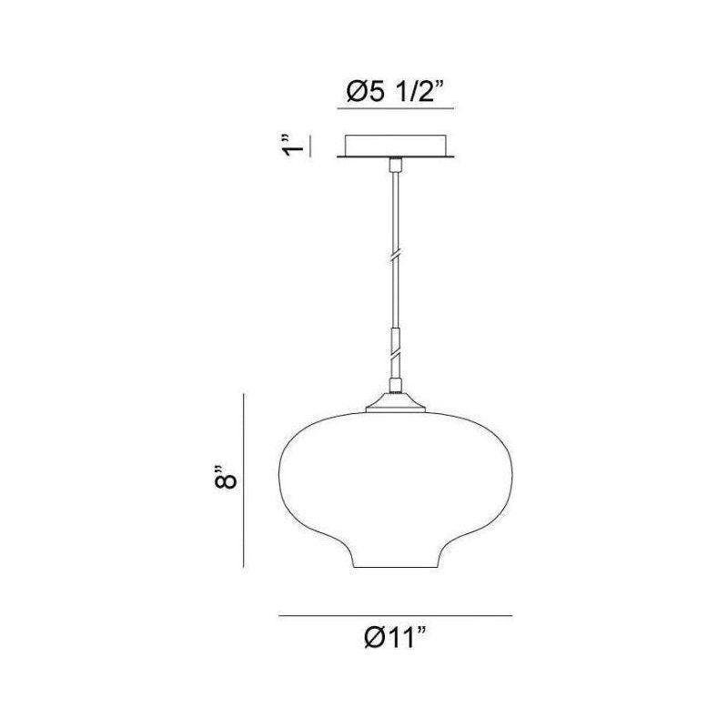 Matteo - Irresistible Organic Charm Pendant - Lights Canada