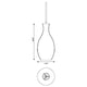 Matteo - Lagynos Collection Mini Pendant - Lights Canada